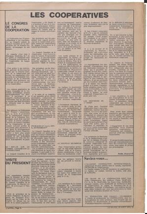 Le Soleil de Vancouver, August 25, 1972, page 9