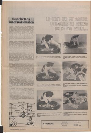 Le Soleil de Vancouver, August 18, 1972, page 10