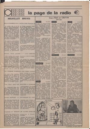 Le Soleil de Vancouver, August 11, 1972, page 11