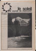 Le Soleil de Vancouver, August 4, 1972