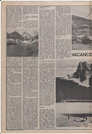 Le Soleil de Vancouver, August 4, 1972, page 8