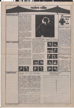 Le Soleil de Vancouver, August 4, 1972, page 6