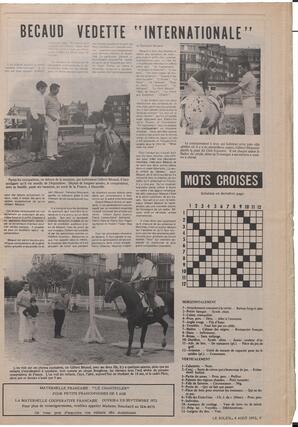 Le Soleil de Vancouver, August 4, 1972, page 5