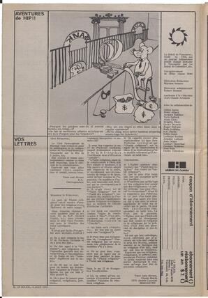 Le Soleil de Vancouver, August 4, 1972, page 2