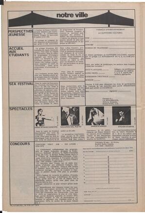 Le Soleil de Vancouver, July 14, 1972, page 6