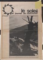 Le Soleil de Vancouver, July 7, 1972