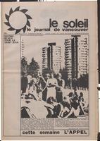 Le Soleil de Vancouver, June 30, 1972