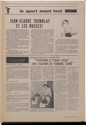 Le Soleil de Vancouver, June 23, 1972, page 15