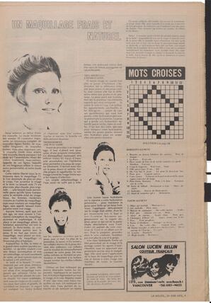 Le Soleil de Vancouver, June 23, 1972, page 5