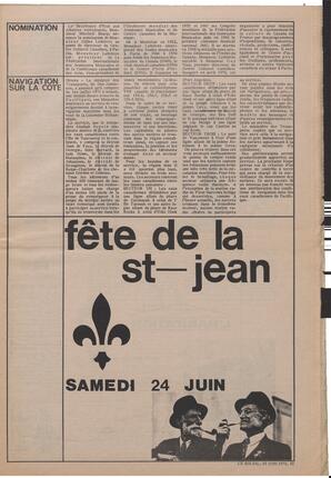 Le Soleil de Vancouver, June 23, 1972, page 3