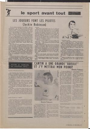 Le Soleil de Vancouver, June 16, 1972, page 15