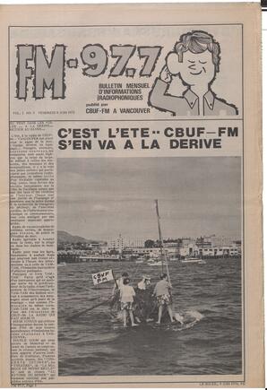 Le Soleil de Vancouver, June 9, 1972, page 7
