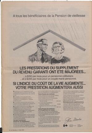 Le Soleil de Vancouver, June 2, 1972, page 10