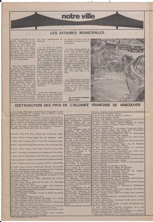 Le Soleil de Vancouver, June 2, 1972, page 8