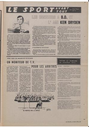 Le Soleil de Vancouver, May 26, 1972, page 15