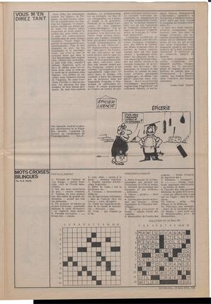 Le Soleil de Vancouver, May 19, 1972, page 13