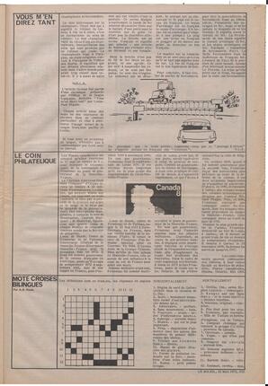 Le Soleil de Vancouver, May 12, 1972, page 13
