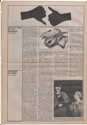 Le Soleil de Vancouver, May 12, 1972, page 12