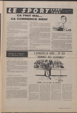 Le Soleil de Vancouver, May 5, 1972, page 15