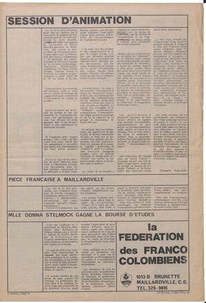Le Soleil de Vancouver, May 5, 1972, page 9