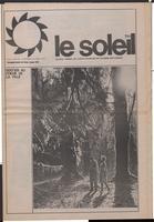 Le Soleil de Vancouver, April 21, 1972