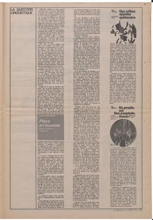 Le Soleil de Vancouver, April 21, 1972, page 13