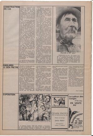 Le Soleil de Vancouver, April 21, 1972, page 7