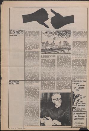 Le Soleil de Vancouver, April 14, 1972, page 12