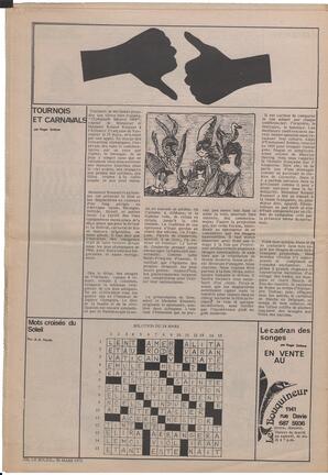 Le Soleil de Vancouver, April 31, 1972, page 12