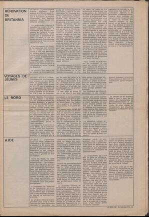 Le Soleil de Vancouver, April 31, 1972, page 3