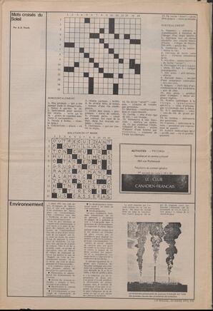Le Soleil de Vancouver, March 24, 1972, page 7