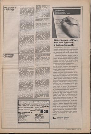 Le Soleil de Vancouver, March 24, 1972, page 3