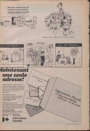 Le Soleil de Vancouver, March 17, 1972, page 3