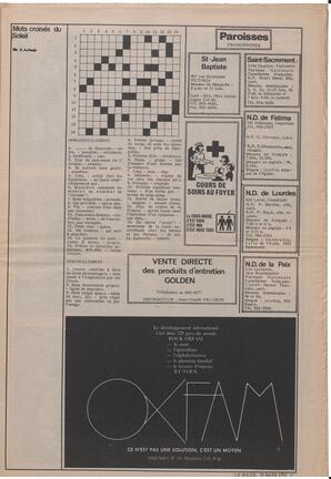 Le Soleil de Vancouver, March 10, 1972, page 7