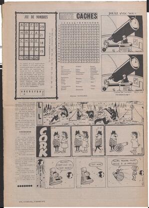Le Soleil de Vancouver, March 3, 1972, page 16