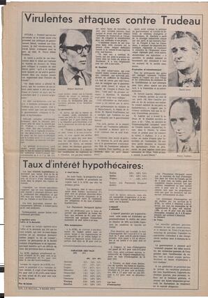 Le Soleil de Vancouver, March 3, 1972, page 14