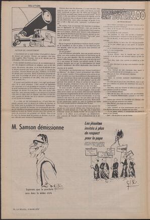 Le Soleil de Vancouver, March 3, 1972, page 4