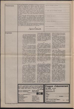 Le Soleil de Vancouver, March 3, 1972, page 2