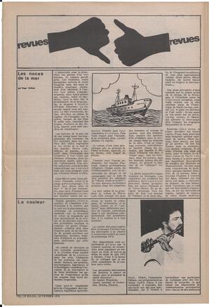 Le Soleil de Vancouver, February 25, 1972, page 8