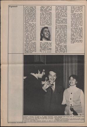 Le Soleil de Vancouver, February 18, 1972, page 14