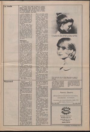 Le Soleil de Vancouver, February 18, 1972, page 11