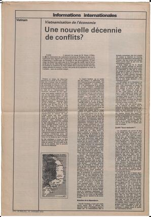 Le Soleil de Vancouver, January 21, 1972, page 16