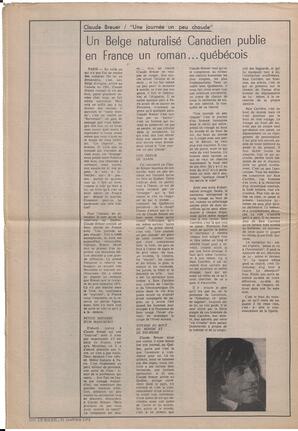 Le Soleil de Vancouver, January 21, 1972, page 14