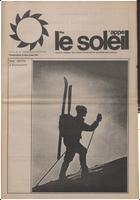 Le Soleil de Vancouver, January 14, 1972