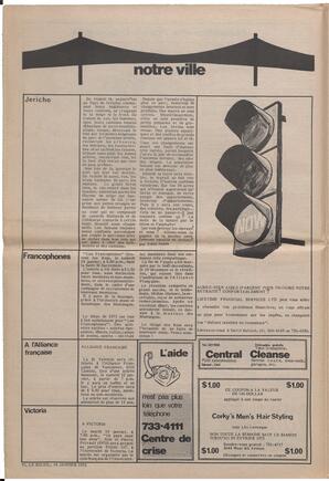Le Soleil de Vancouver, January 14, 1972, page 6