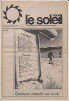 Le Soleil de Vancouver, January 7, 1972