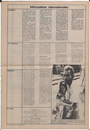 Le Soleil de Vancouver, January 7, 1972, page 16