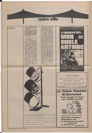 Le Soleil de Vancouver, January 7, 1972, page 6