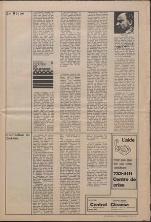 Le Soleil de Vancouver, December 17, 1971, page 9
