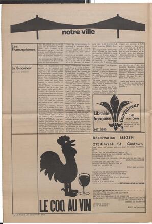 Le Soleil de Vancouver, December 17, 1971, page 6